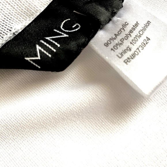 MING WANG Lined Knit Pull-On Pants - Picture 5 of 5